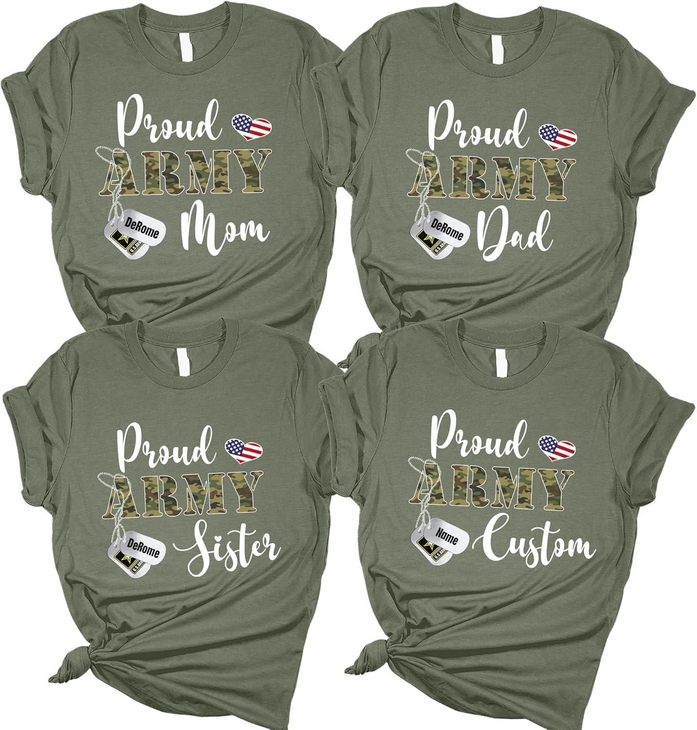 Proud Army Shirts for Family