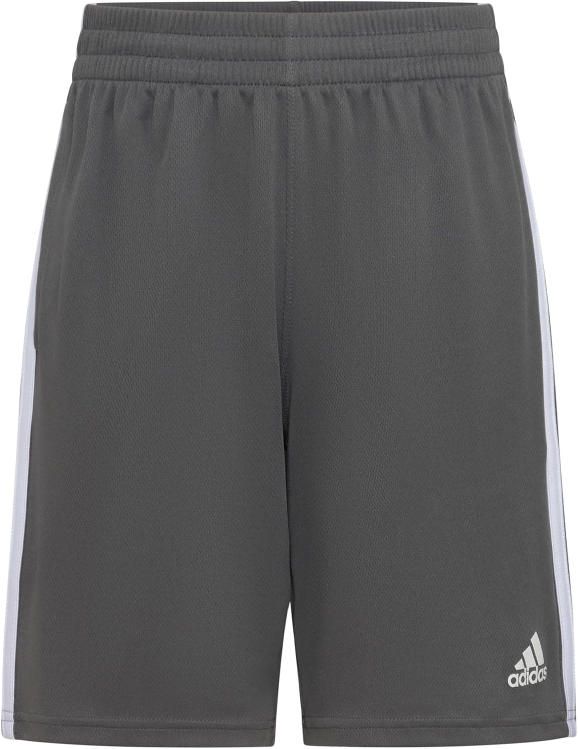 Kids Boys Classic 3-Stripes Shorts Training Casual Bottoms Casual Comfort Technology - Grey