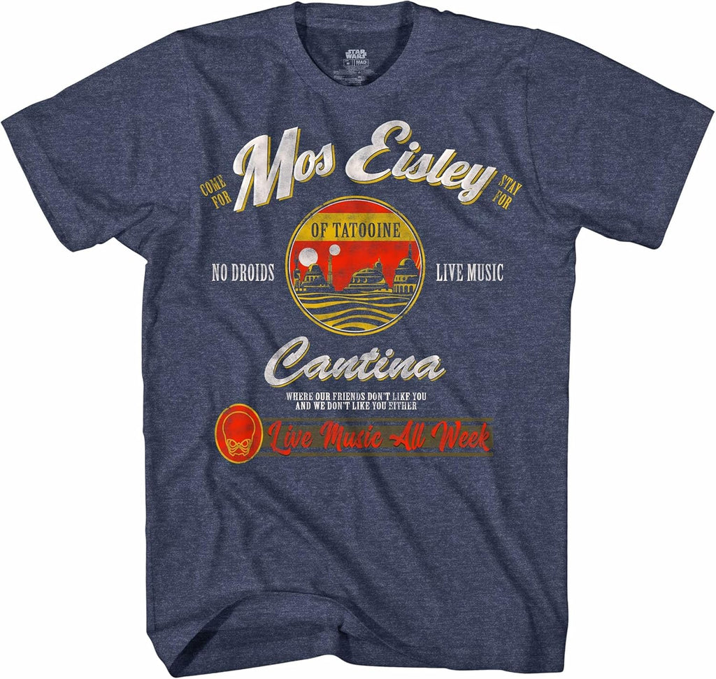 Mos Eisley Cantina Tatooine Men's Adult Graphic Tee T-Shirt
