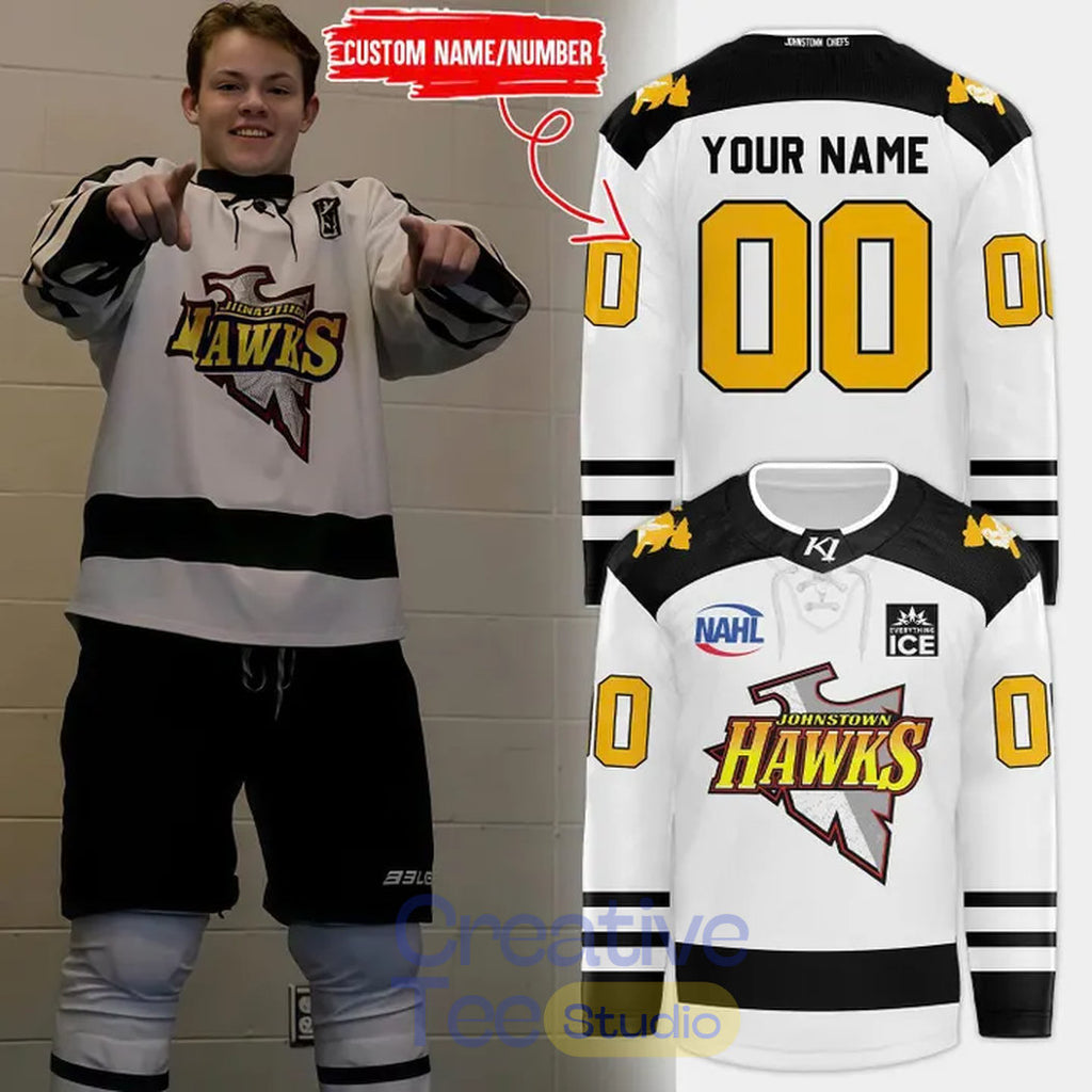 Johnstown Tomahawks 2026 Hockey Heritage CHIEFS Custom Jersey