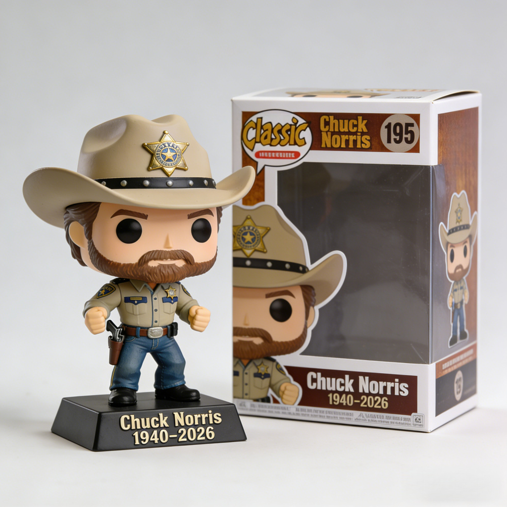 Chuck Norris “The Roundhouse King” Thank You For The Memories POP Figure