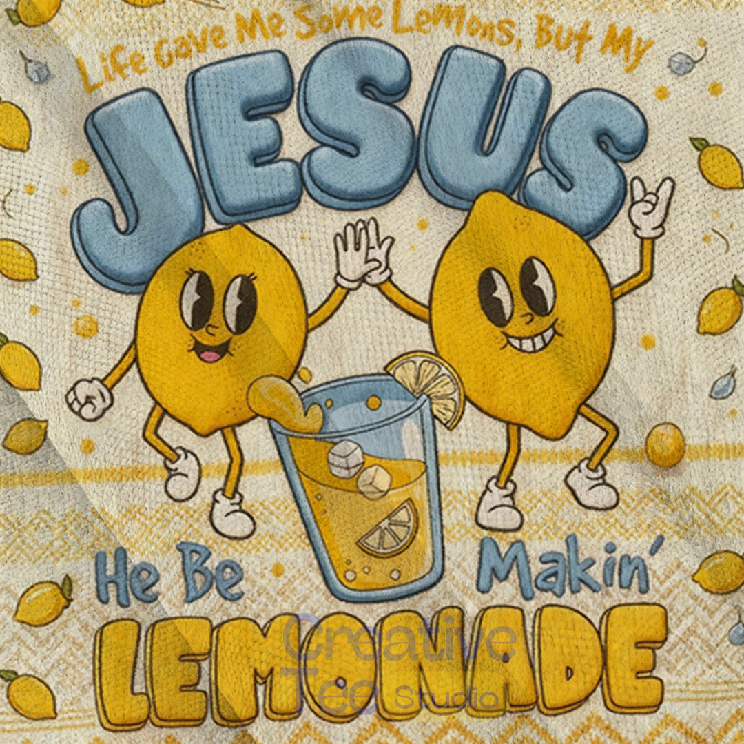 Jesus He Be Makin Lemonade Ugly Christmas Sweater