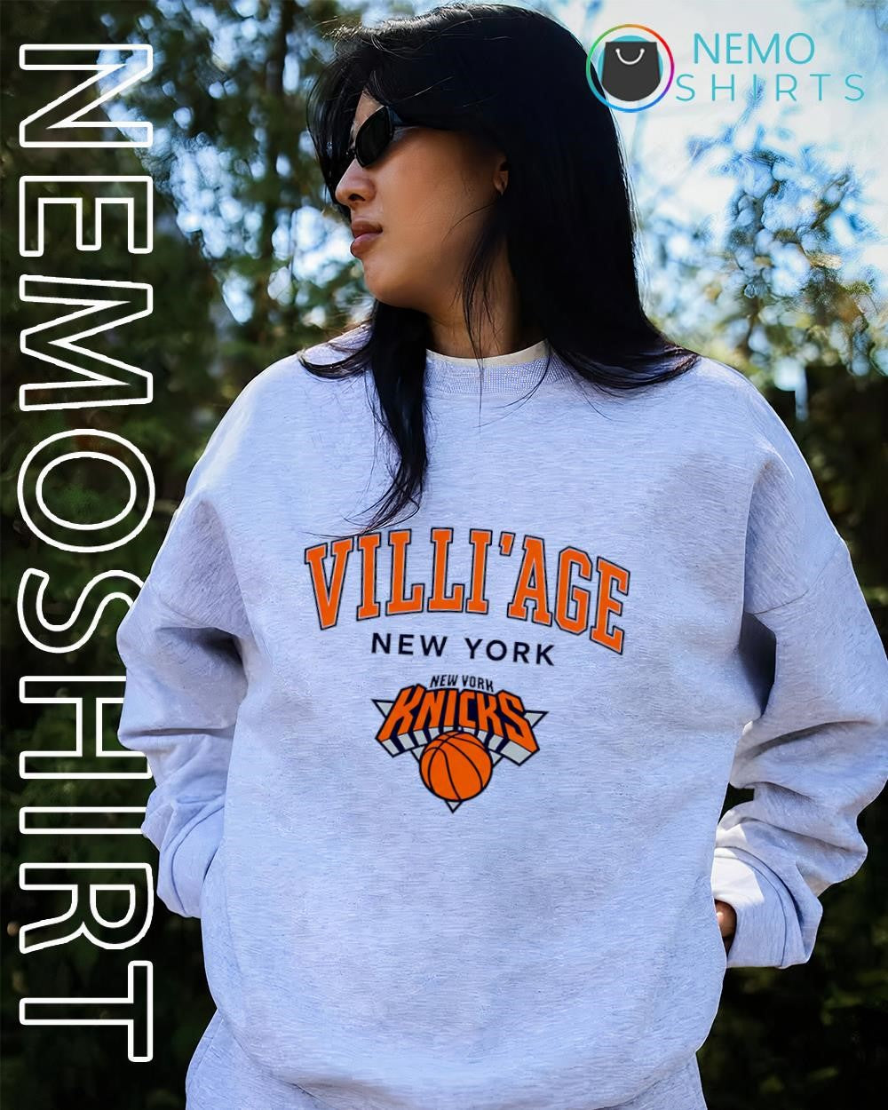 Villi’age Knicks New York Knicks basketball shirt