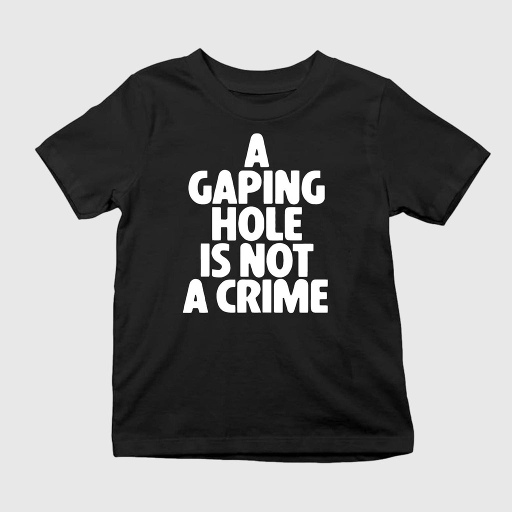 A Gaping Hole Is Not A Crime T-Shirt