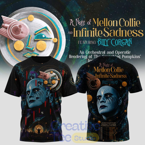 A Night of Mellon Collie and Infinite Sadness Limited 3D T-Shirt