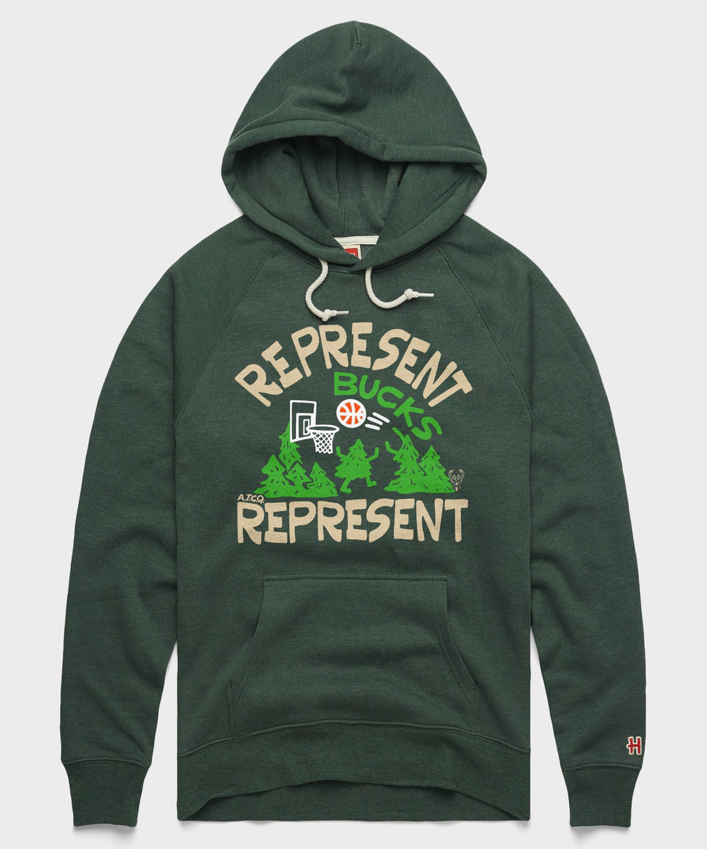A Tribe Called Quest x Milwaukee Bucks Represent Hoodie