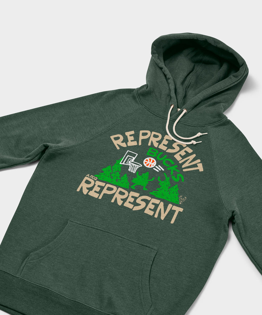 A Tribe Called Quest x Milwaukee Bucks Represent Hoodie