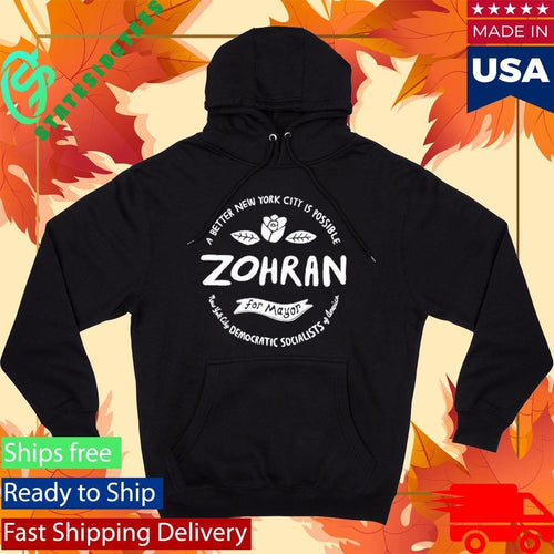 A better New York City Is Possible Zohran For Mayor Logo RED Shirt