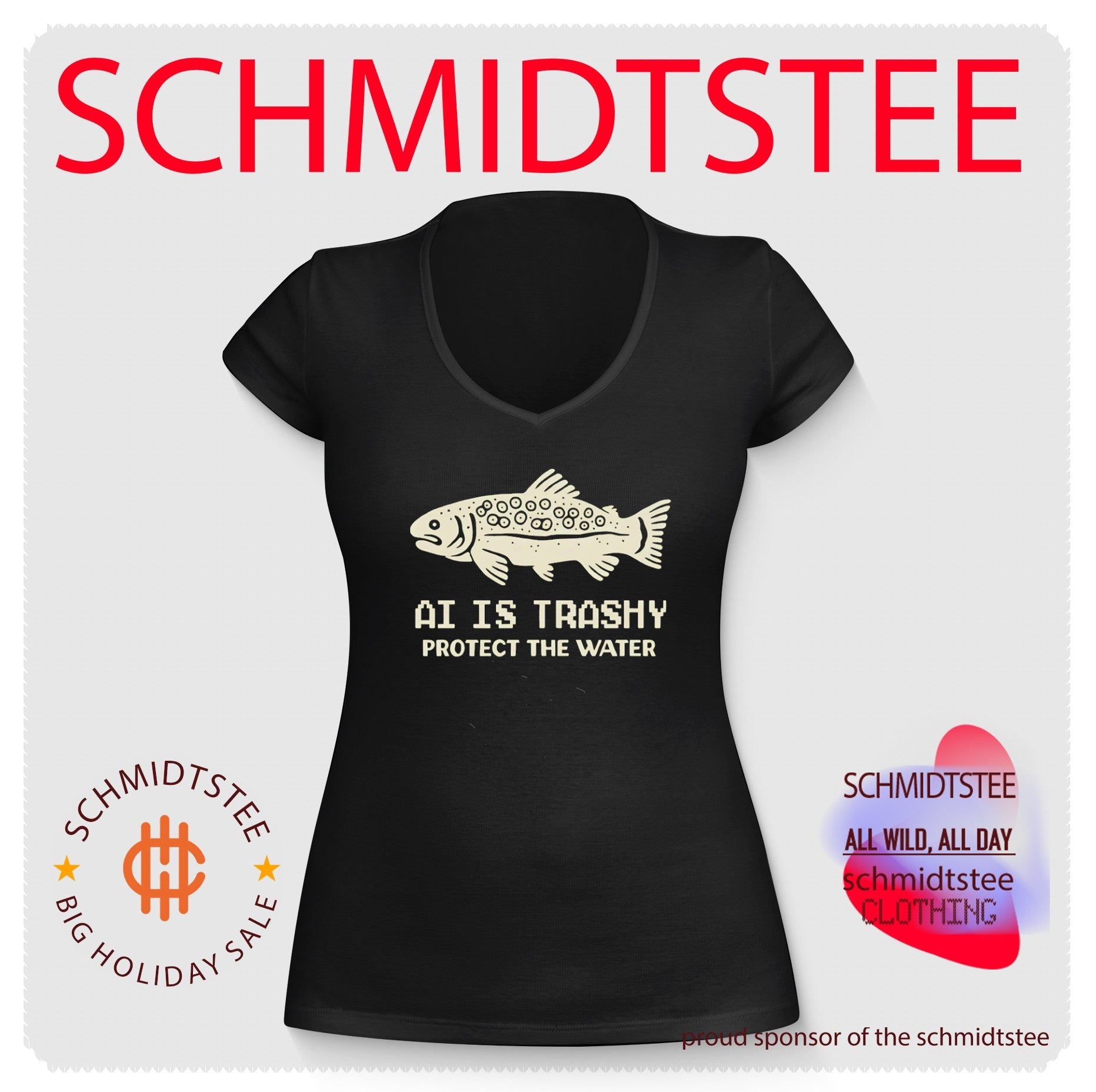 AI Is Trashy Protect The Water Shirt