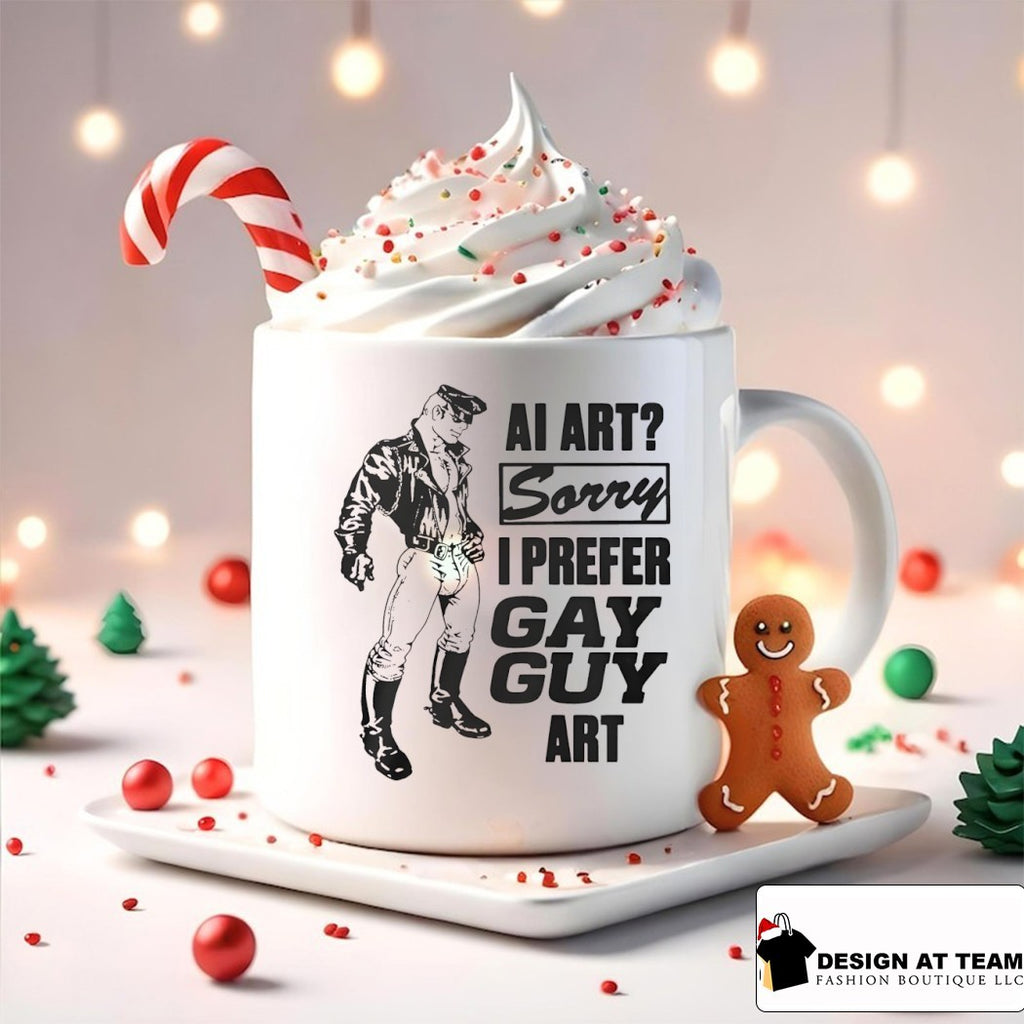 AI art sorry I prefer gay guy art shirt