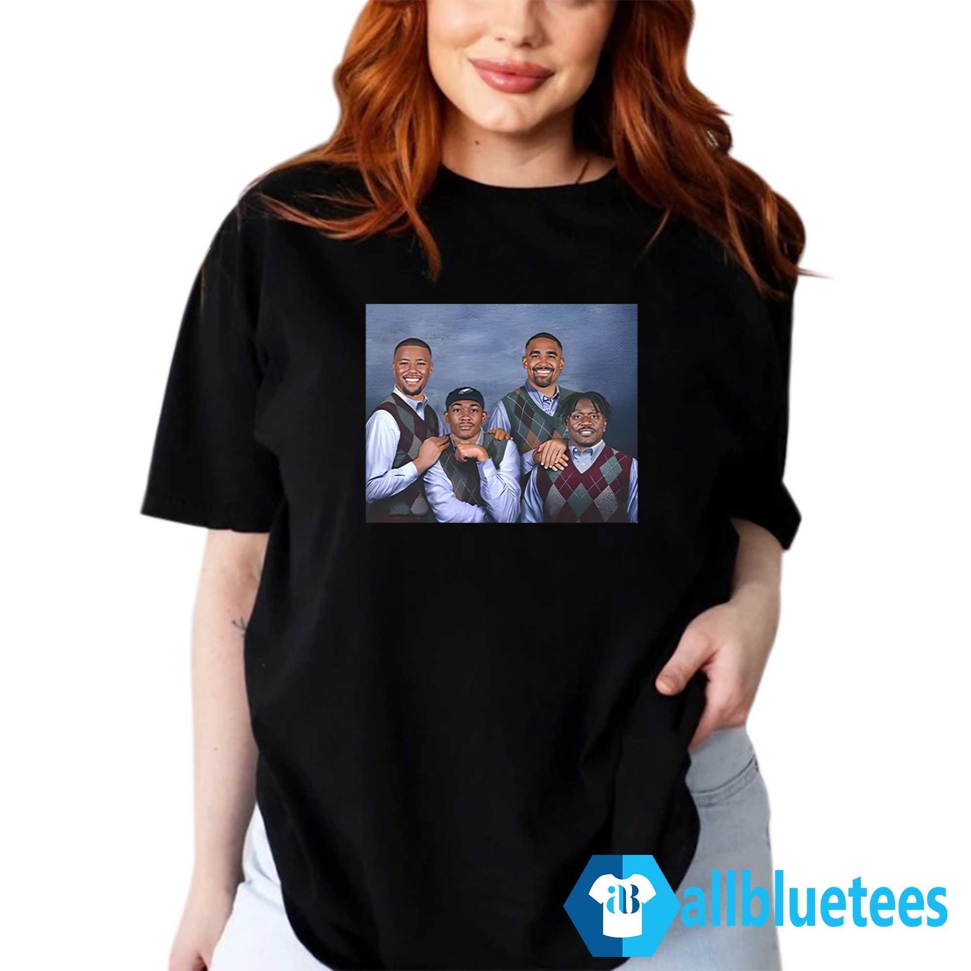 AJ Brown Jalen Hurts Devonta Smith Saquon Barkley Step Brothers Shirt