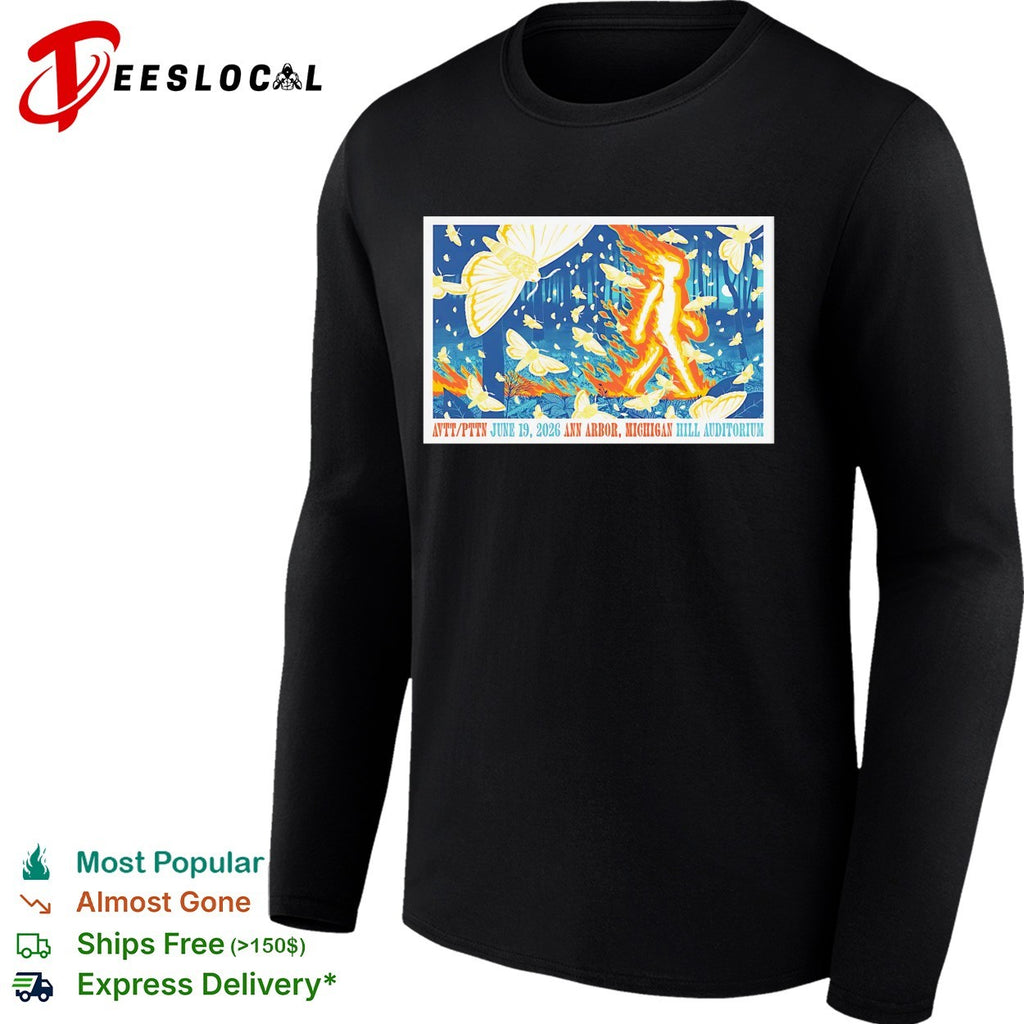 AVTT PTTN Ann Arbor Michigan Hill Auditorium shirt