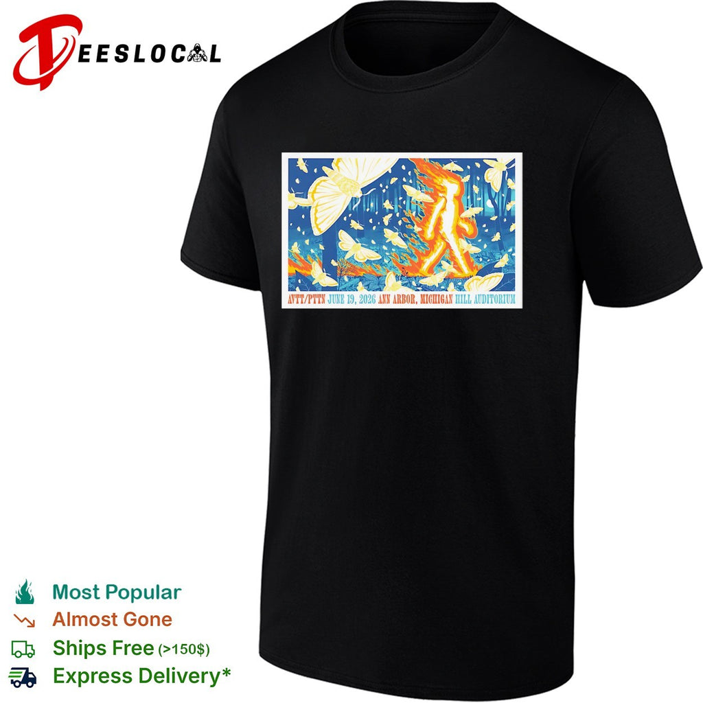 AVTT PTTN Ann Arbor Michigan Hill Auditorium shirt