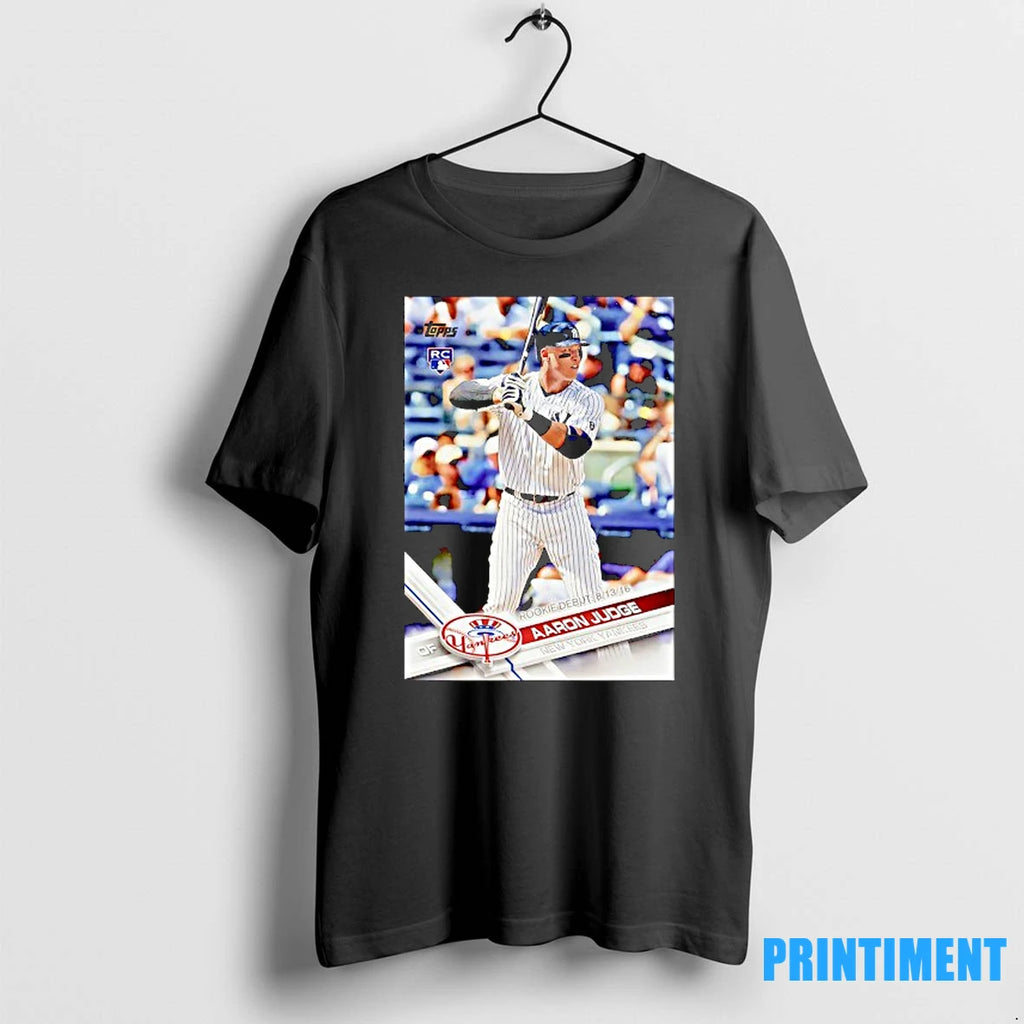 Aaron Judge New York Yankees Baseball Card Player Tshirts Sweater