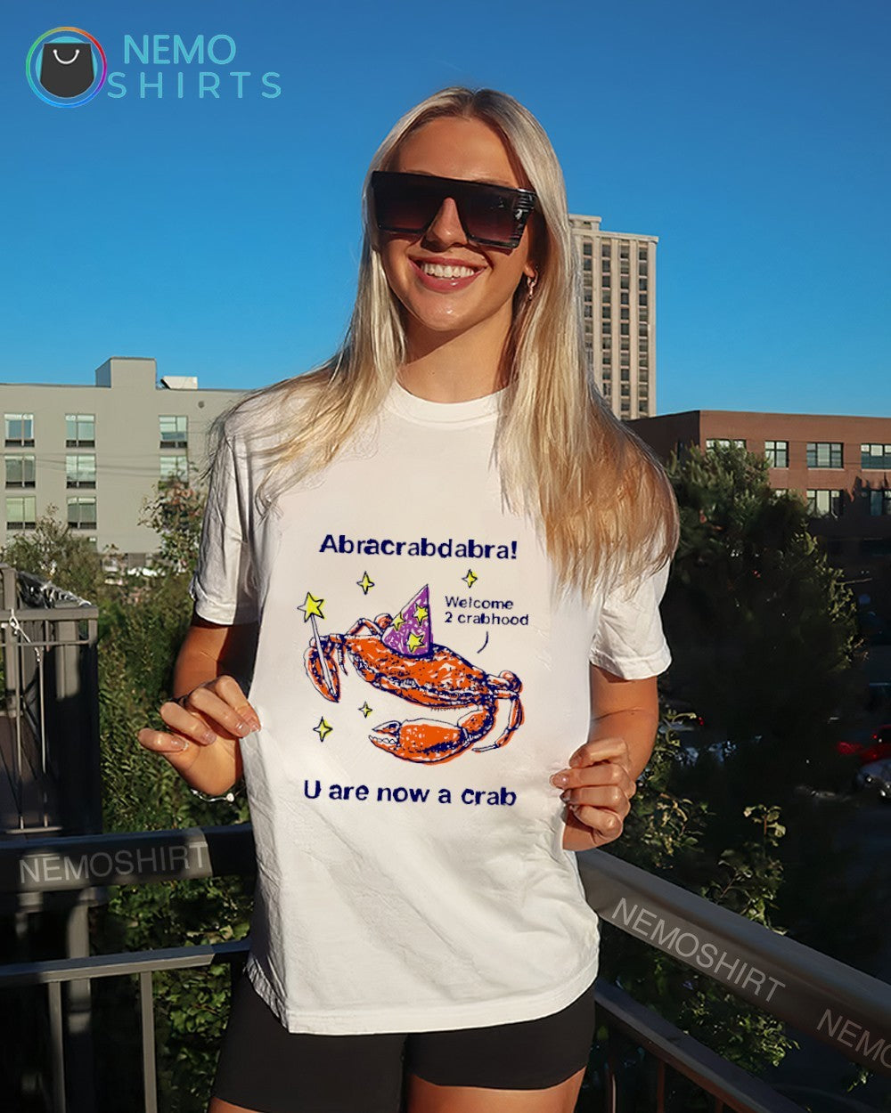 Abracrabdabra welcome 2 crabhood U are now a crab wizard shirt