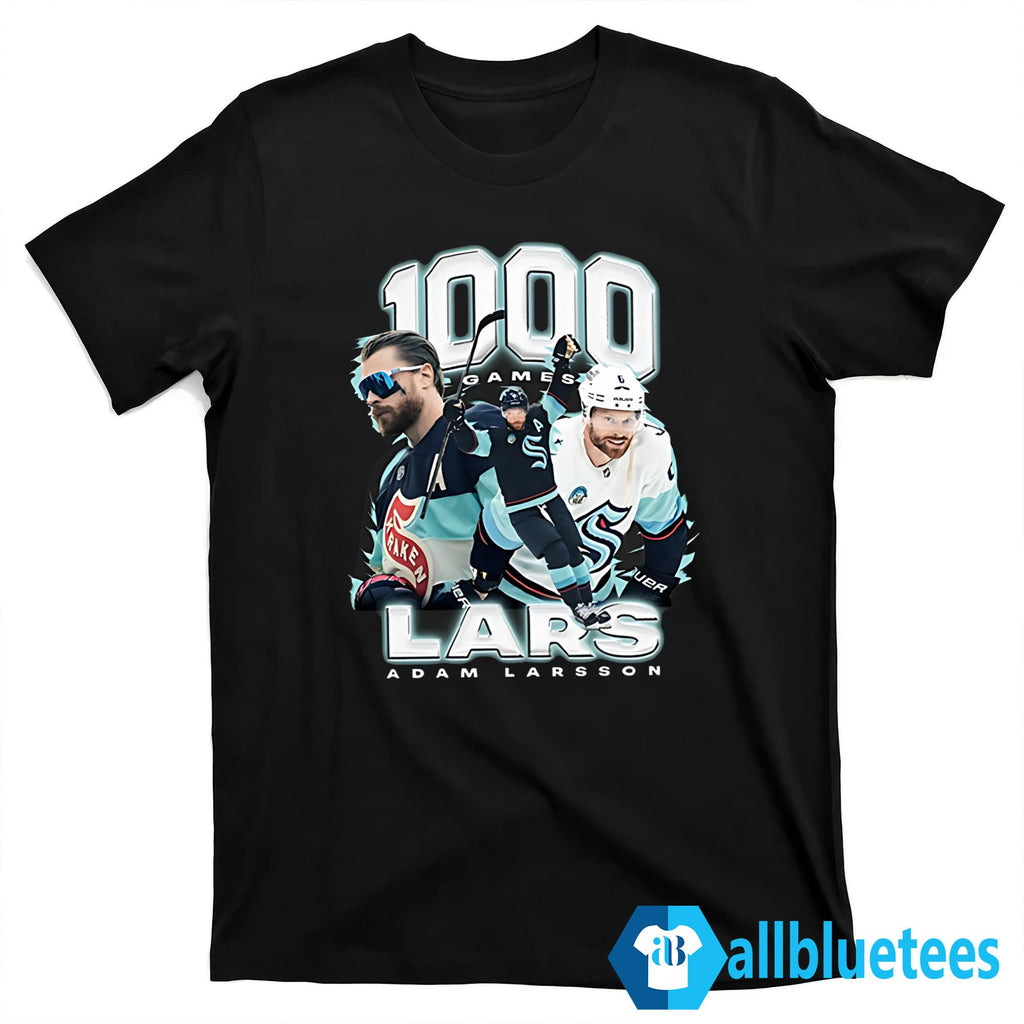 Adam Larsson 1000 Games Shirt
