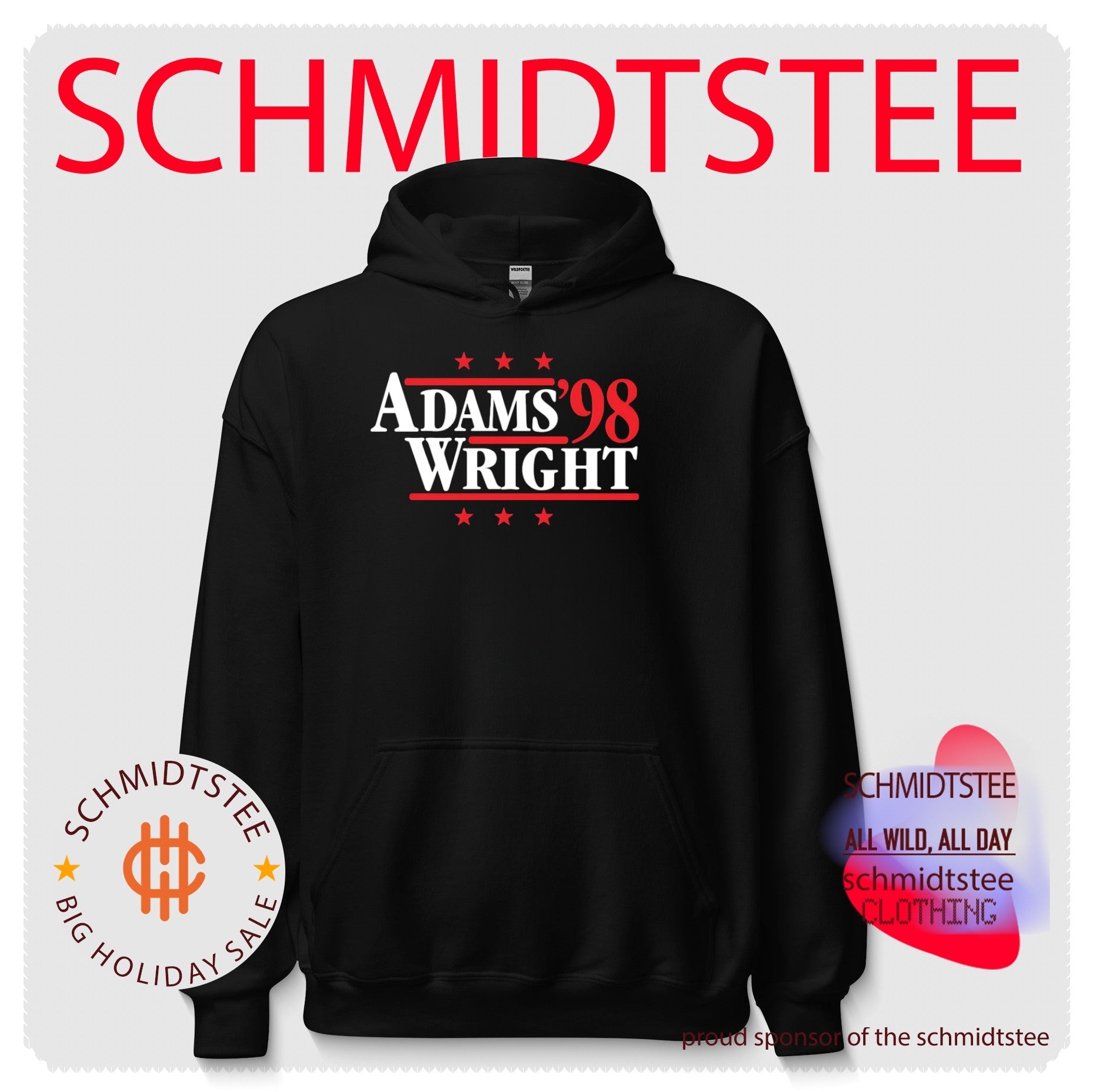 Adams and Wright ’98 Arsenal Campaign 1998 shirt
