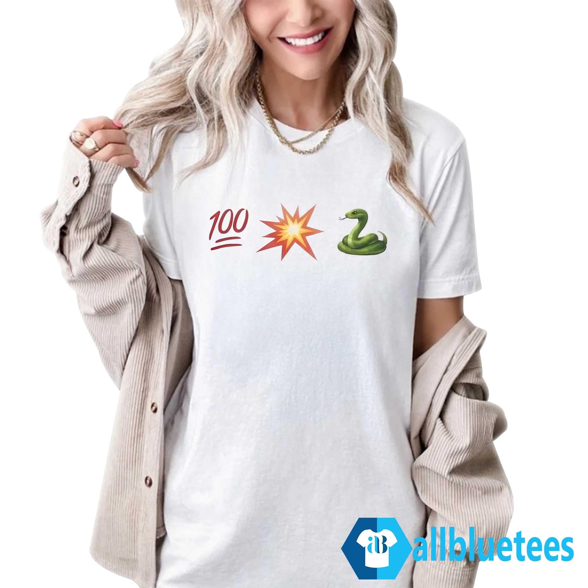 A’ja Wilson 100 Booom Snake Shirt