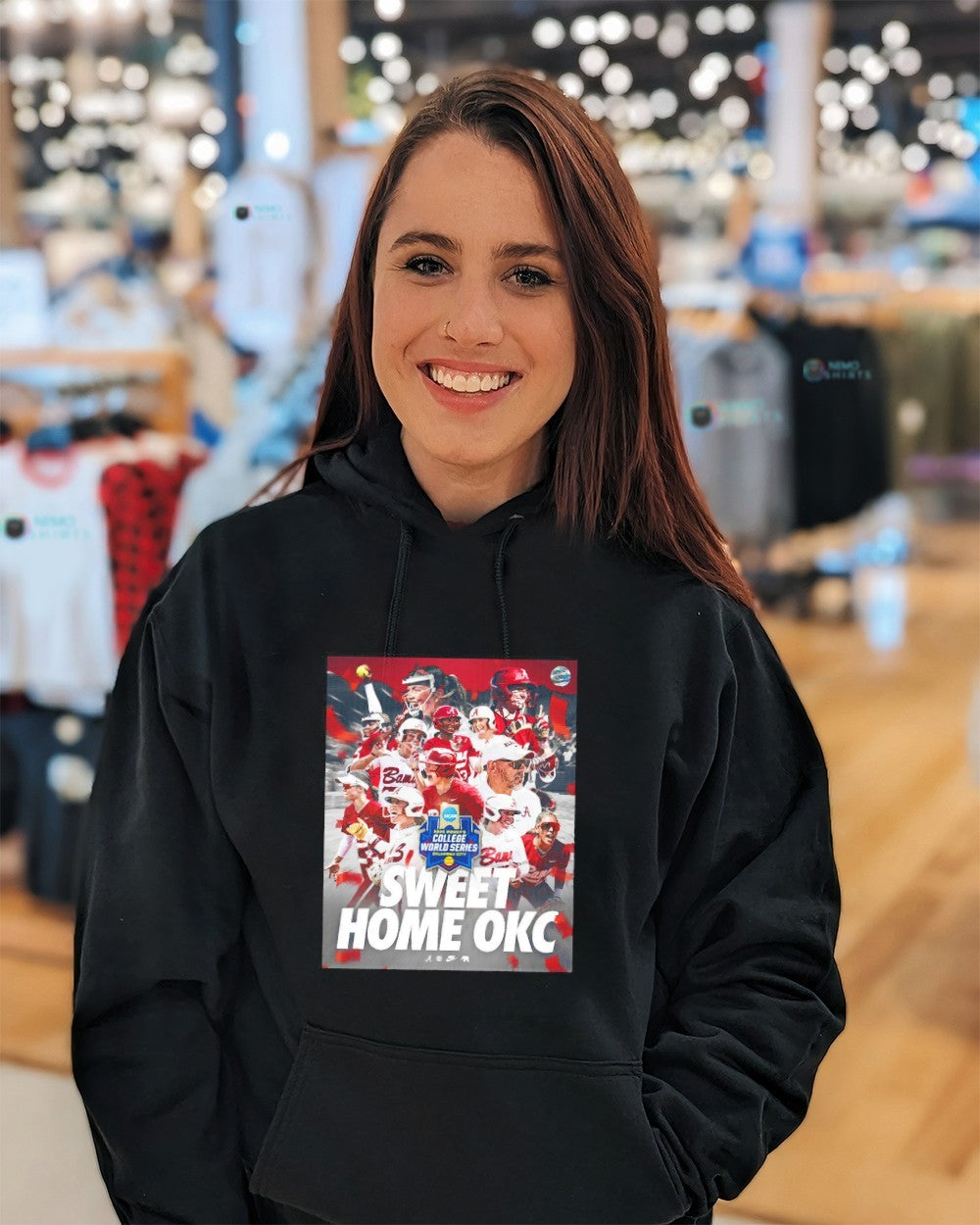 Alabama Crimson Tide 2026 women’s college world series sweet home OKC shirt