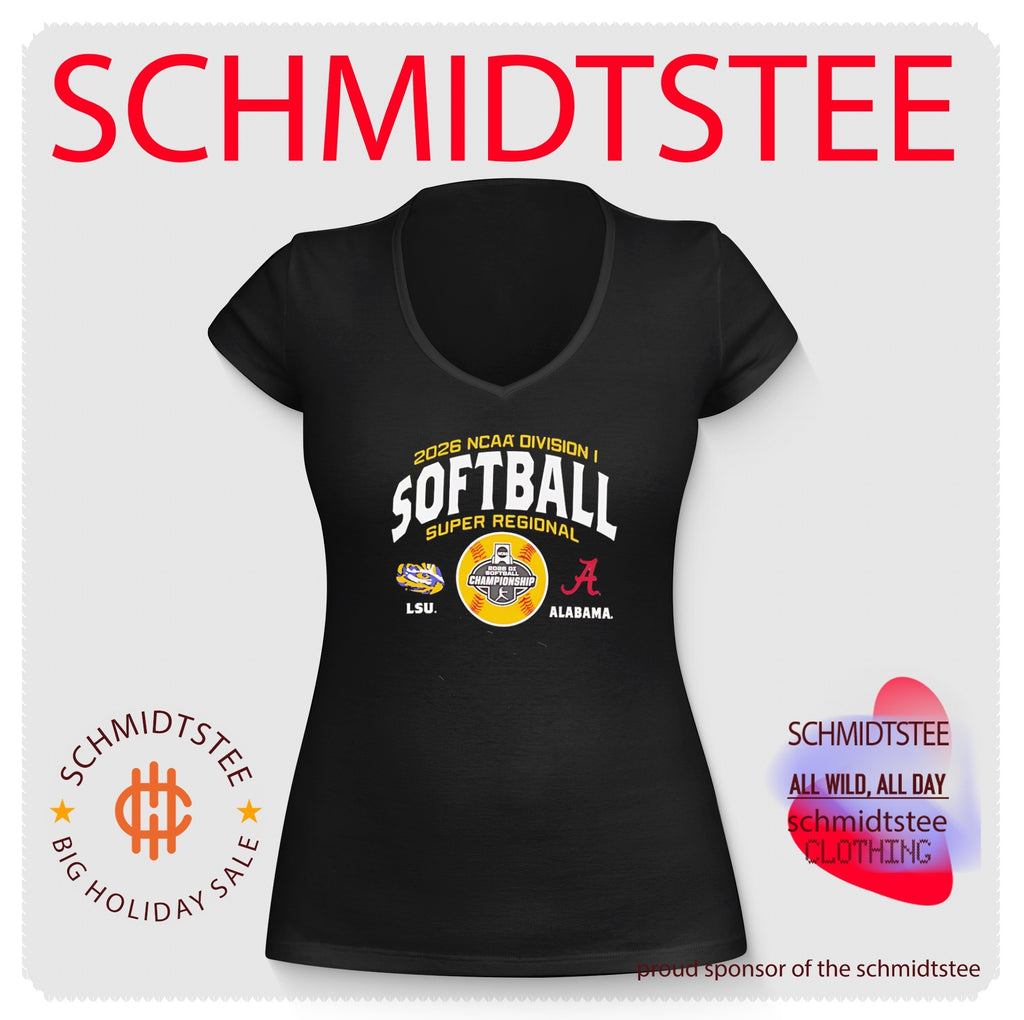Alabama Crimson Tide vs. LSU Tigers 2026 NCAA Softball Super Regional Matchup shirt