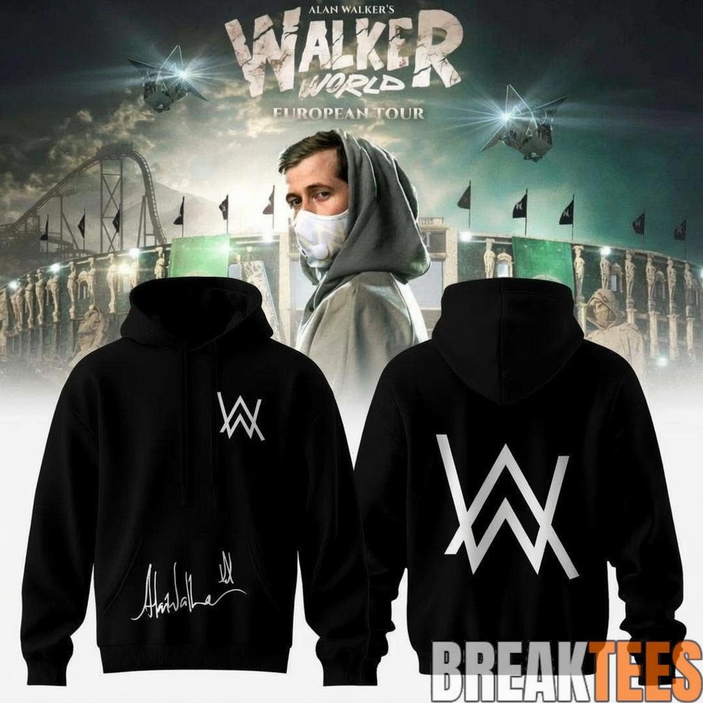 Alan Walker Walkerworld Tour Tee Hoodie
