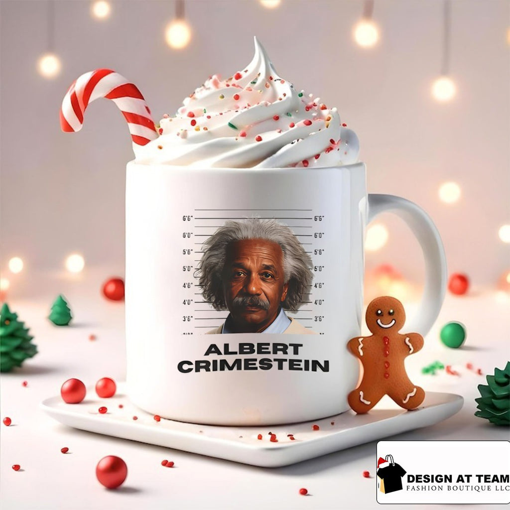 Albert Crime Stein Albert Einstein mugshot shirt