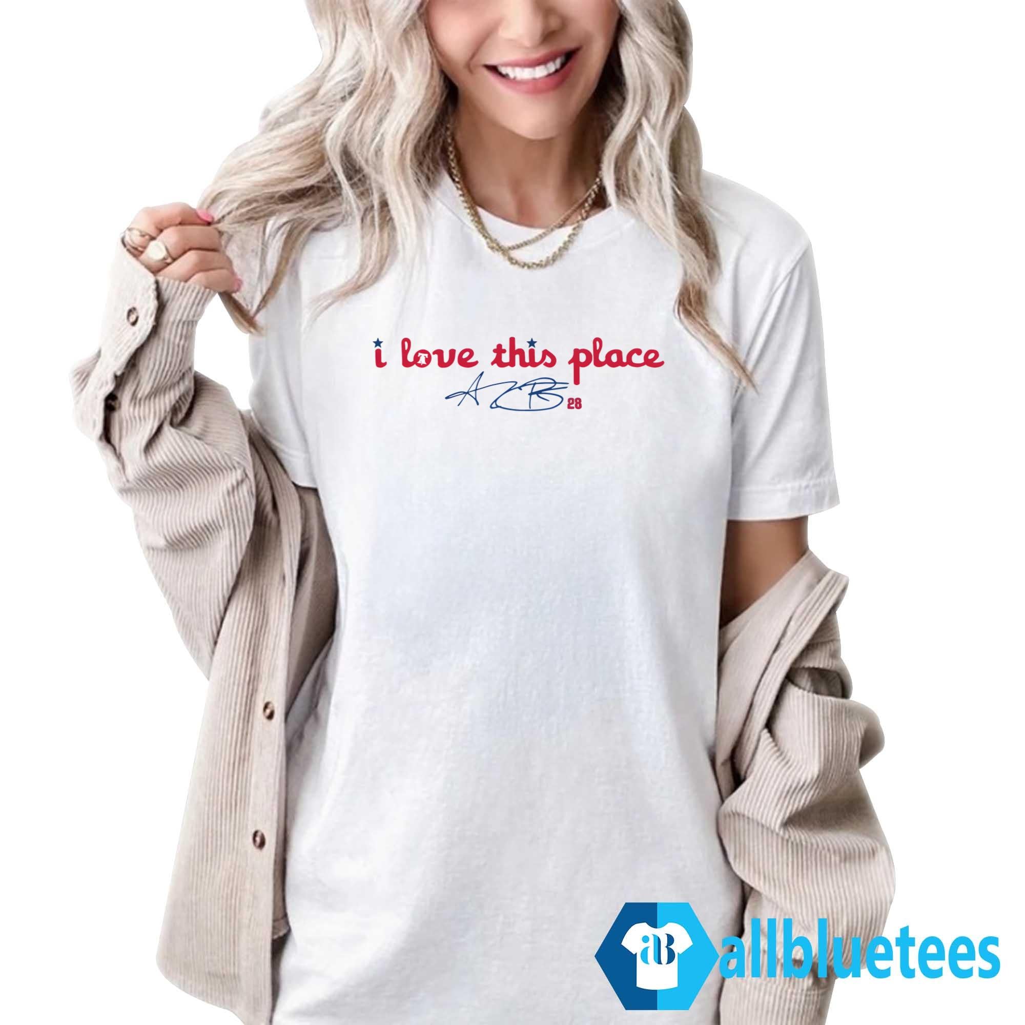 Alec Bohm I Love This Place Shirt