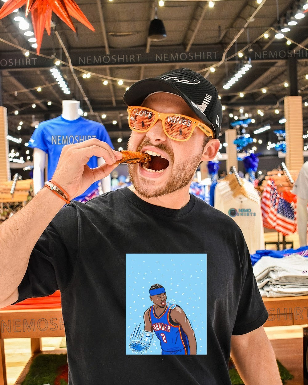 Alexander Iceman Oklahoma City Thunder player shirt