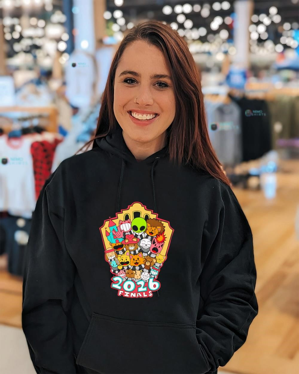 Alien animal cartoon San Antonio Spurs basketball 2026 Finals shirt
