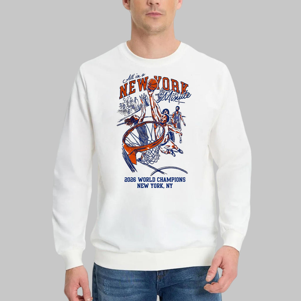 All In A New York Minute 2026 World Champions Shirt