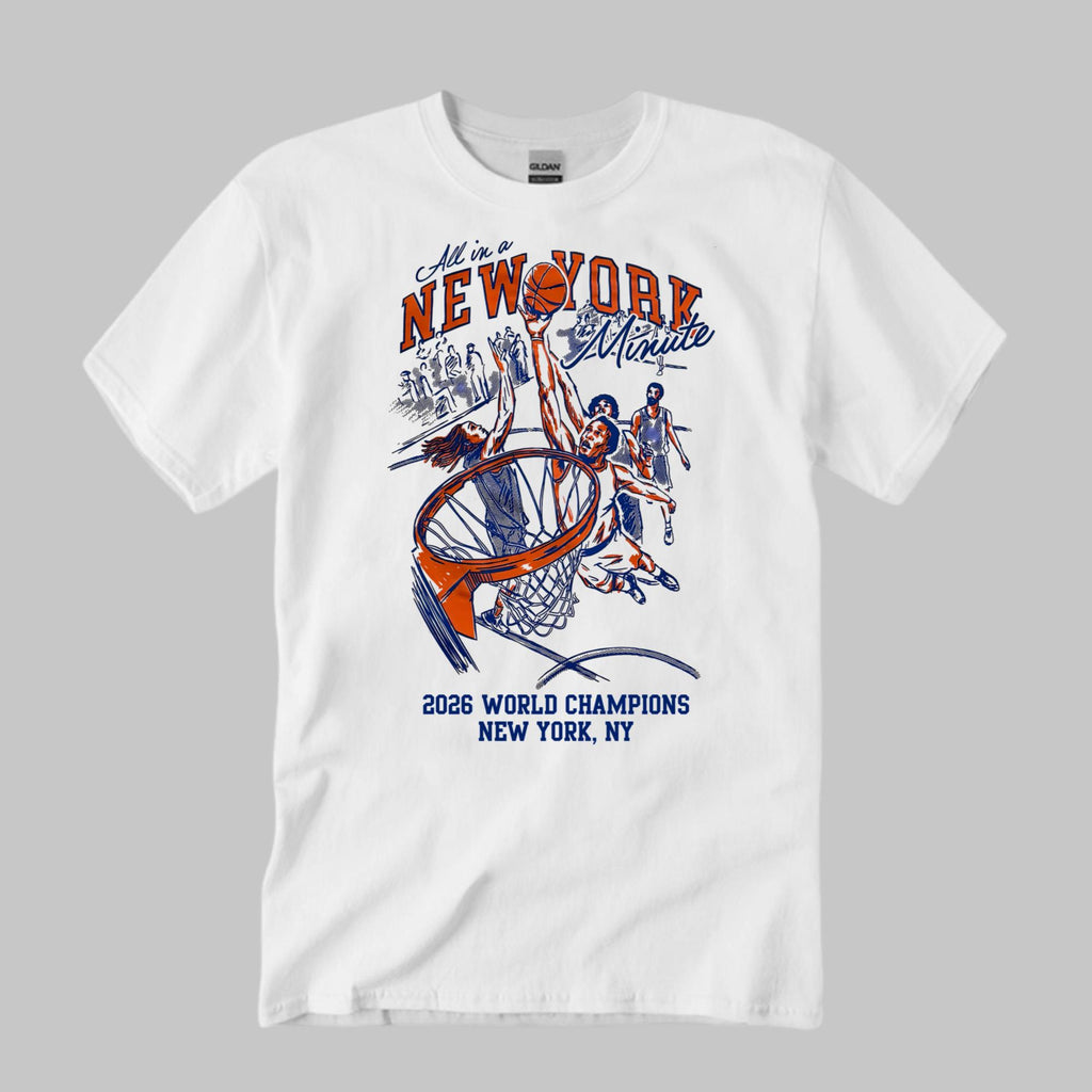 All In A New York Minute 2026 World Champions Shirt