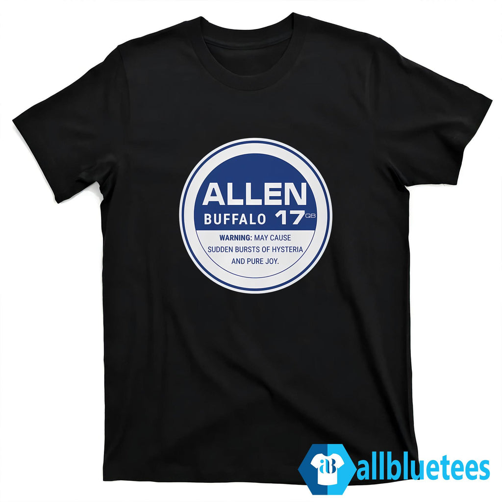 Allen Buffalo 17 Hysteria And Pure Joy Shirt