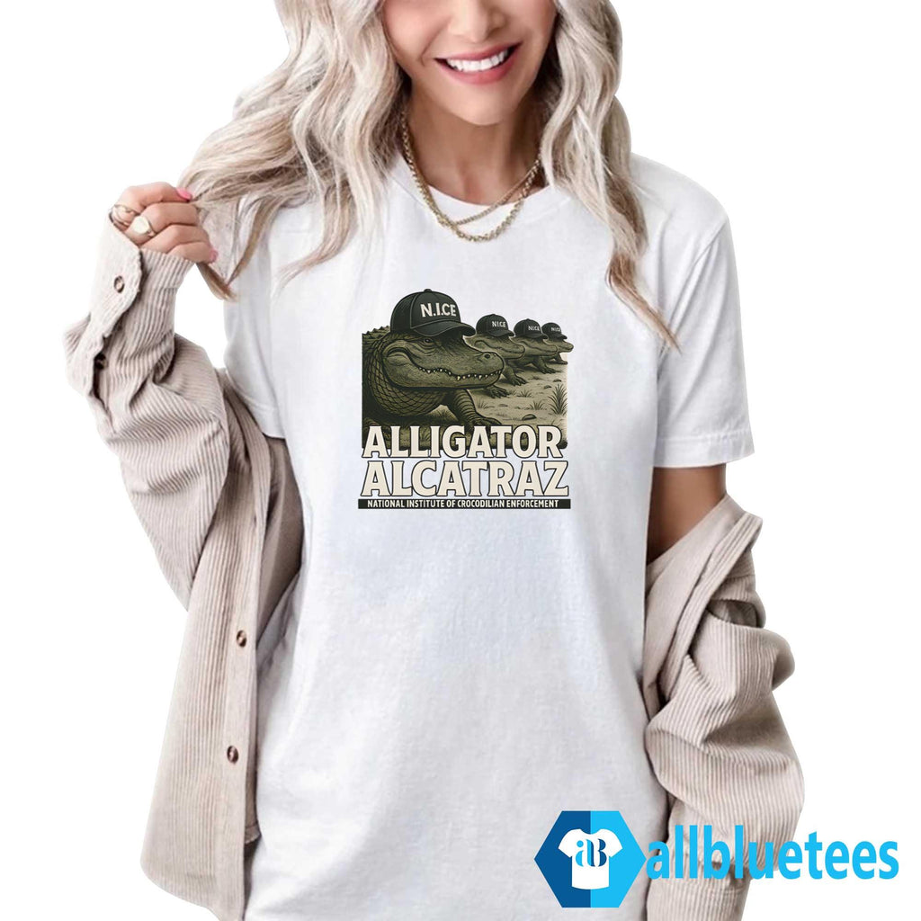 Alligator Alcatraz National Institute Of Crocodilian Enforcement Shirt