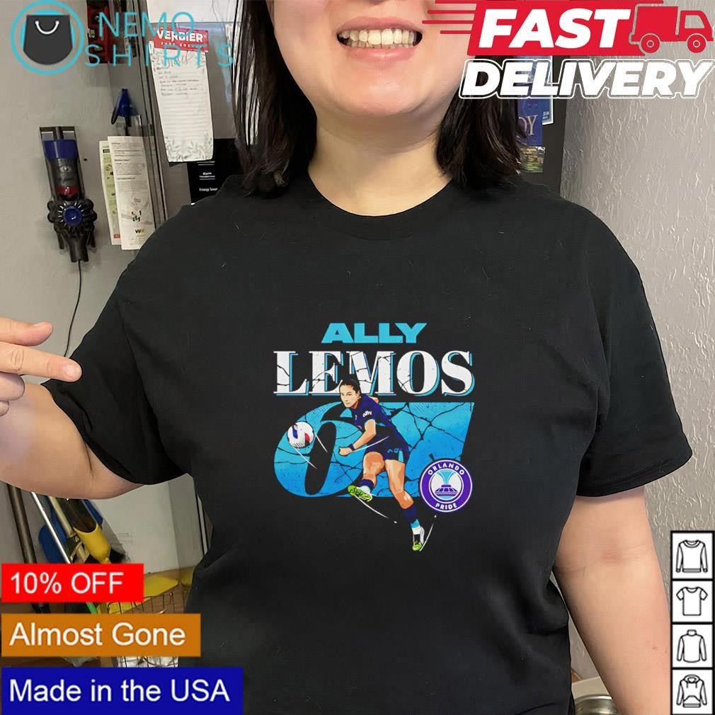 Ally Lemos Orlando Pride basketball player shirt