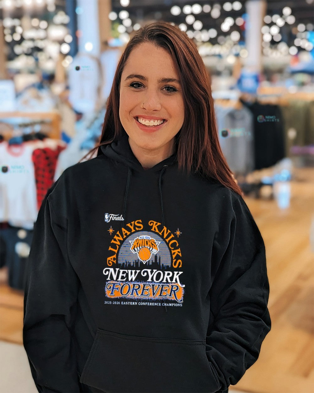 Always Knicks New York forever 2026 NBA Finals Eastern Conference champions shirt