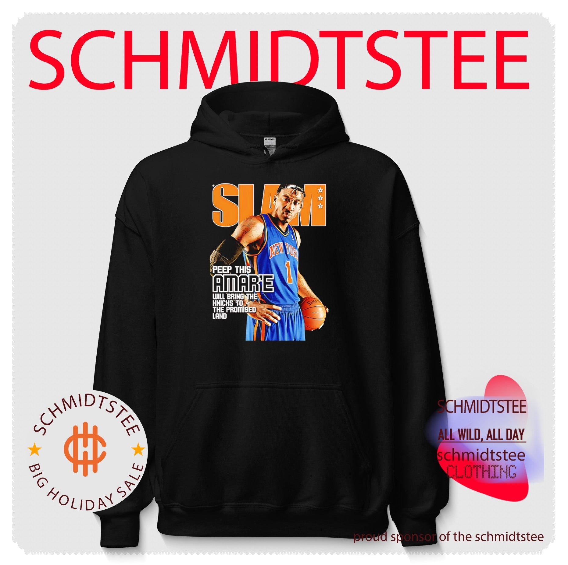 Amar’e Stoudemire NY Knicks SLAM Peep this Amar’e will bring the Knicks to the promised land shirt