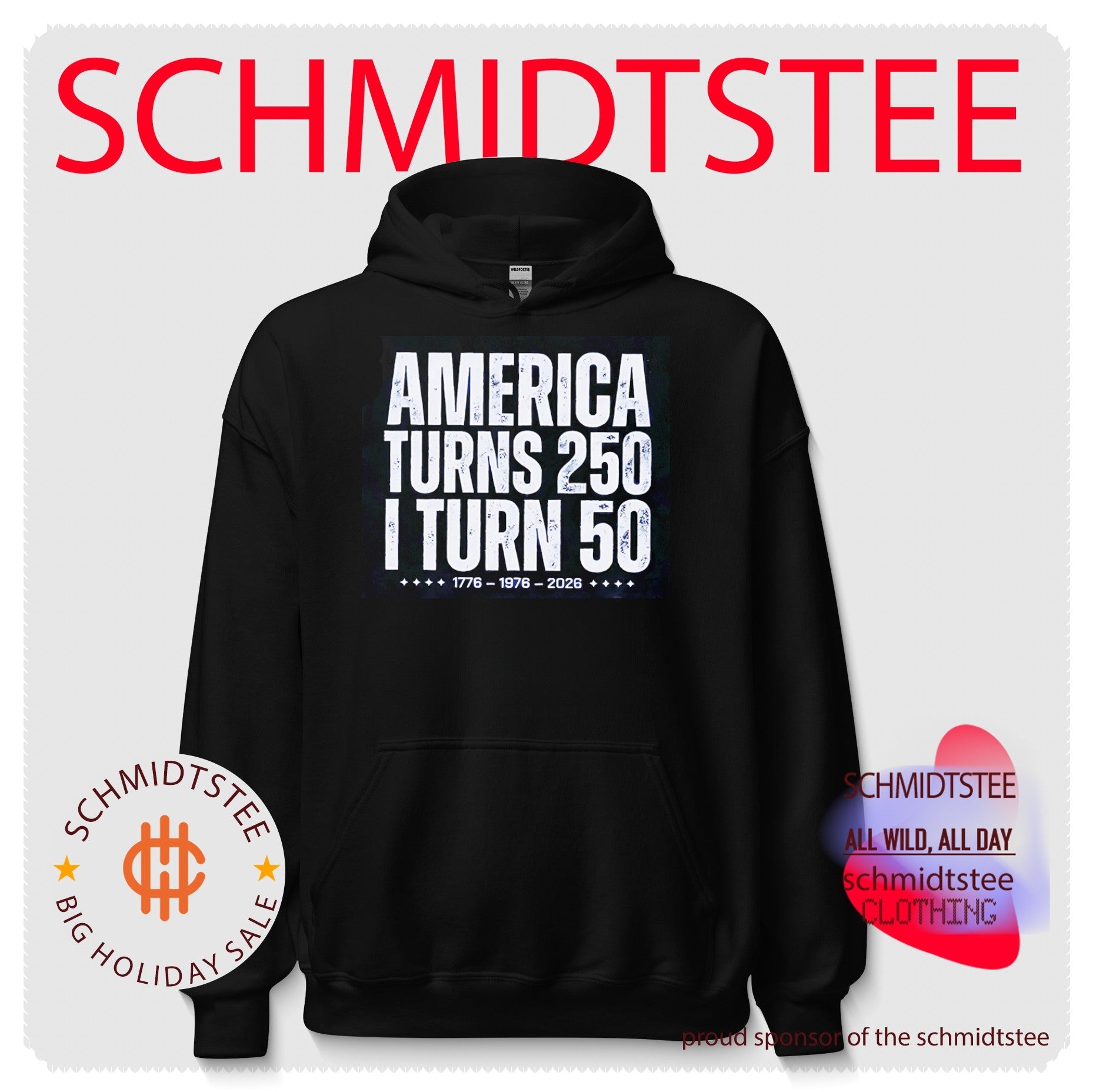 America turns 250 I turn 50 1776-1976-2026 shirt