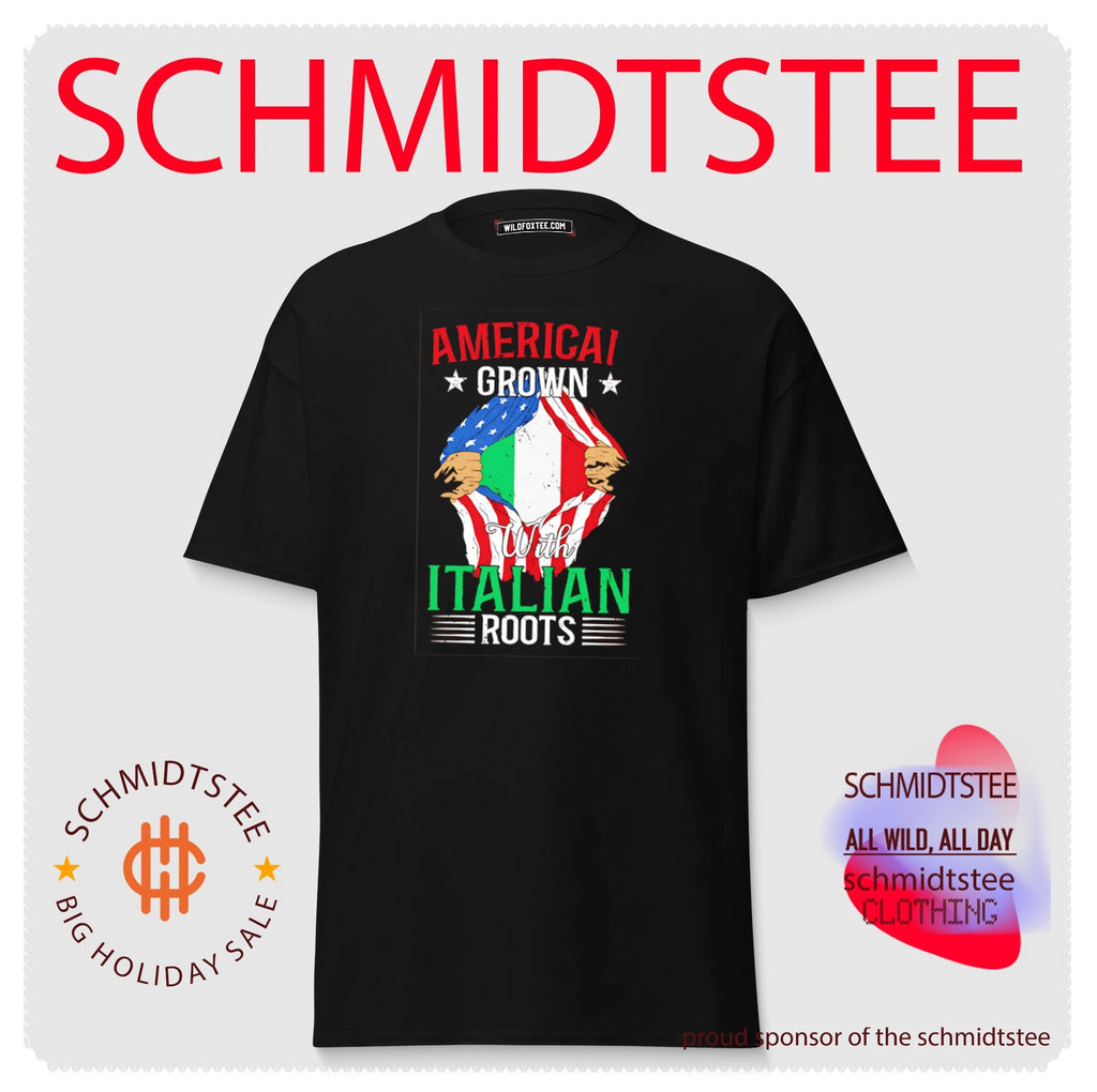 American Grown with Italian Roots Heritage shirt