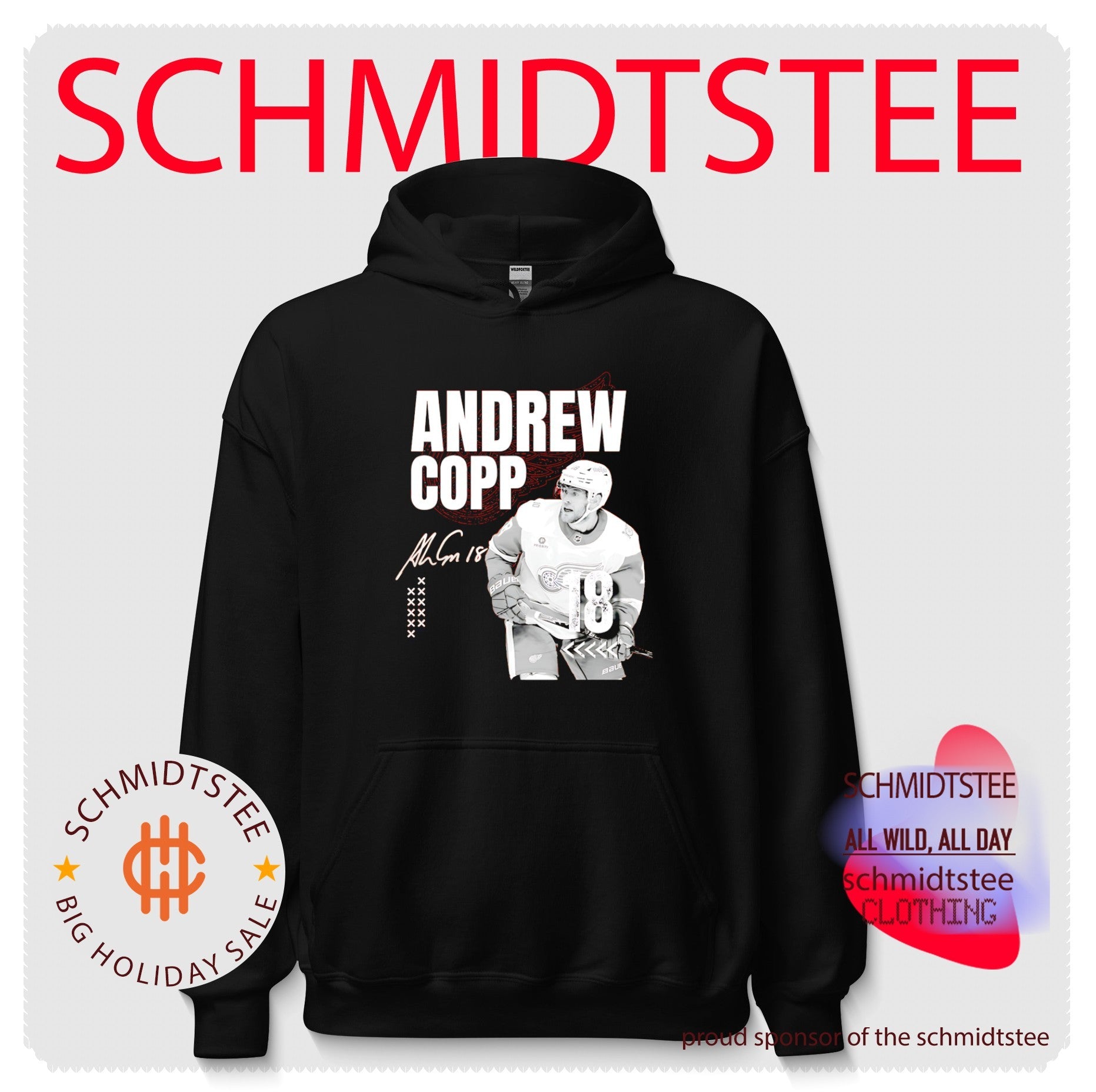 Andrew Copp Detroit Red Wings 18 NHL Hockey shirt