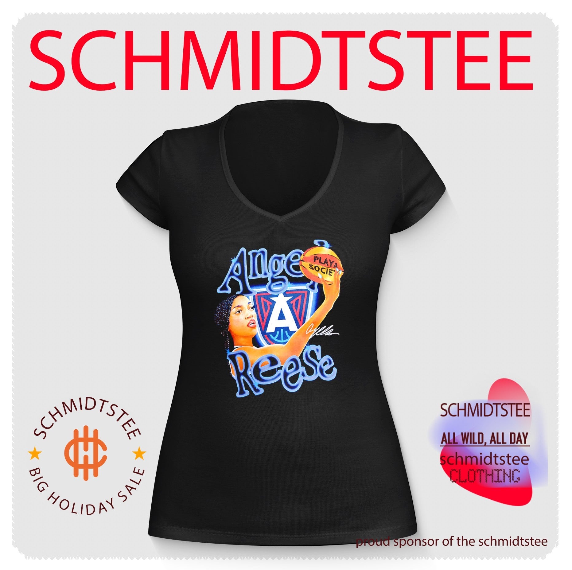 Angel Reese Chicago Sky player collage WNBA shirt