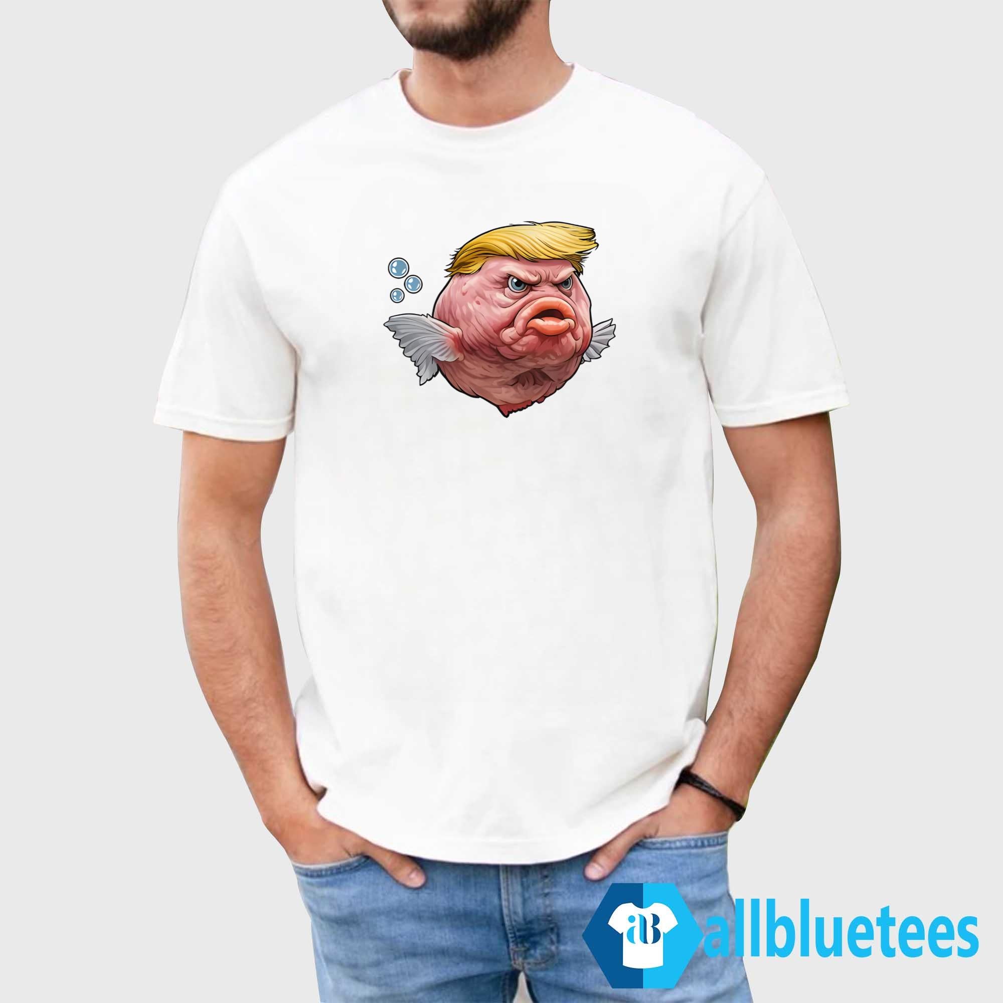 Angry Fish Political Satire Trump Shirt