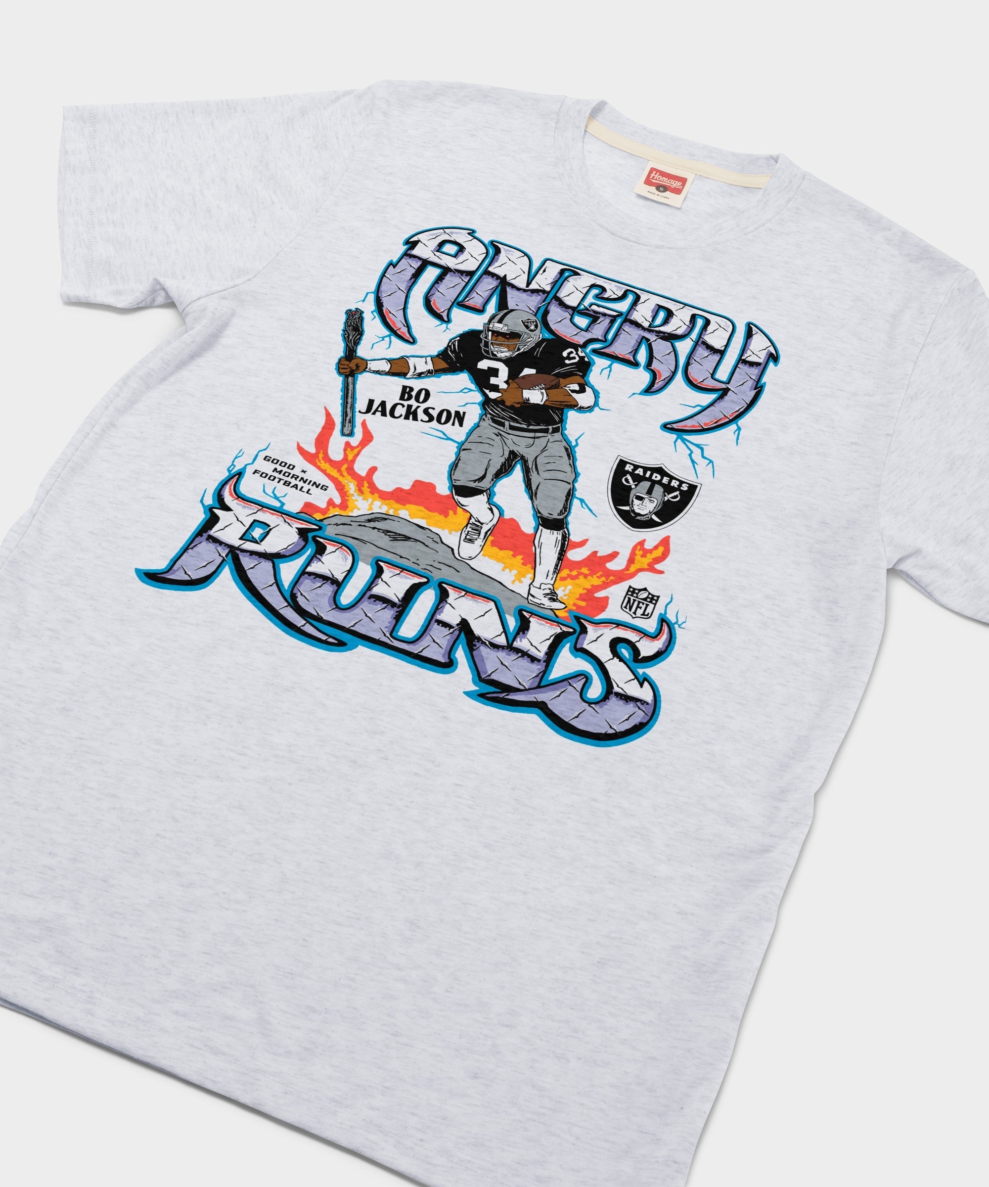 Angry Runs Raiders Bo Jackson