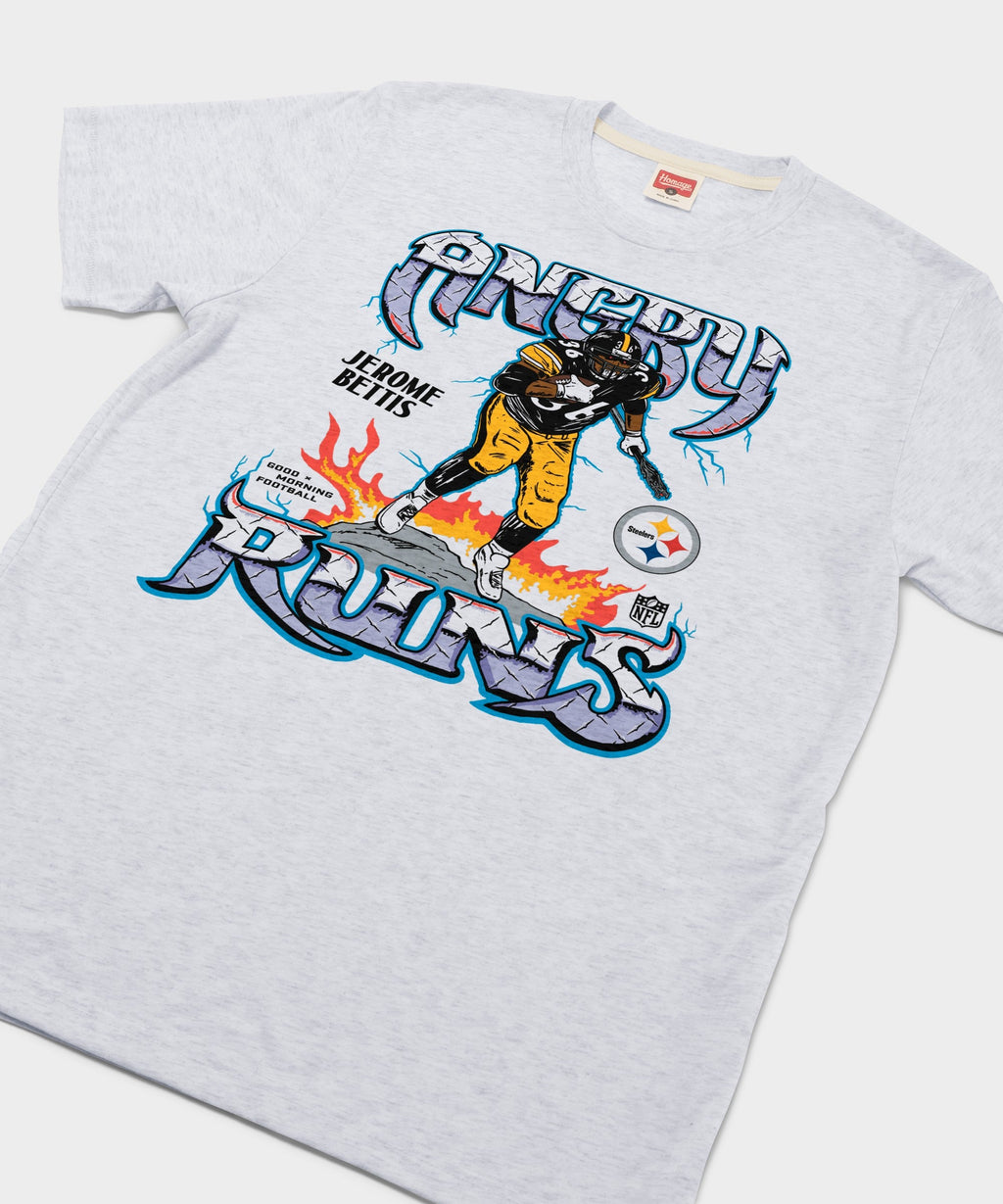 Angry Runs Steelers Jerome Bettis