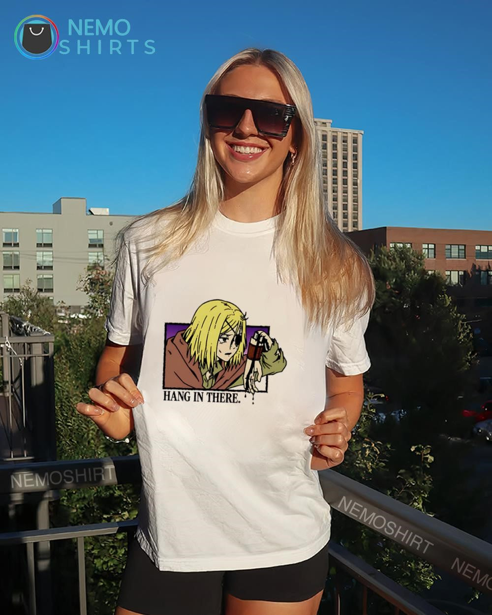 Annie Leonhart hang in there shirt