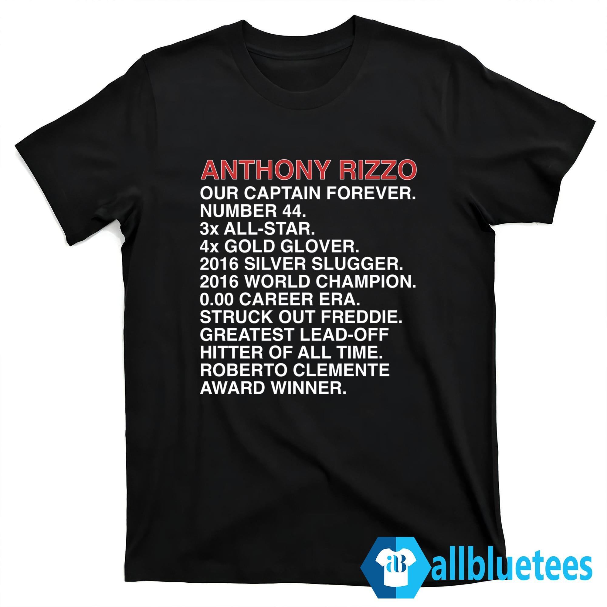 Anthony Rizzo Our Captain Forever Shirt