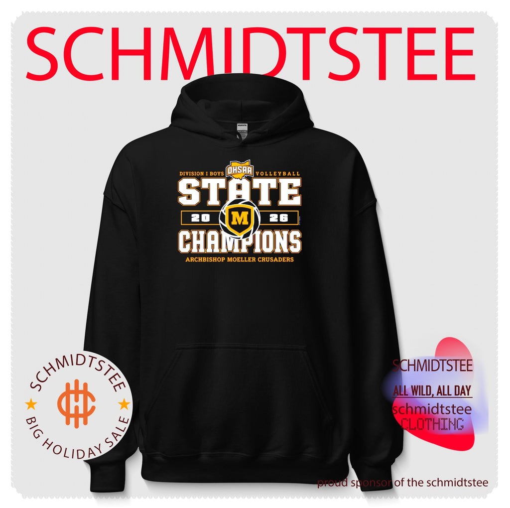 Archbishop Moeller Crusaders 2026 OHSAA Boys Volleyball D1 State Champions shirt