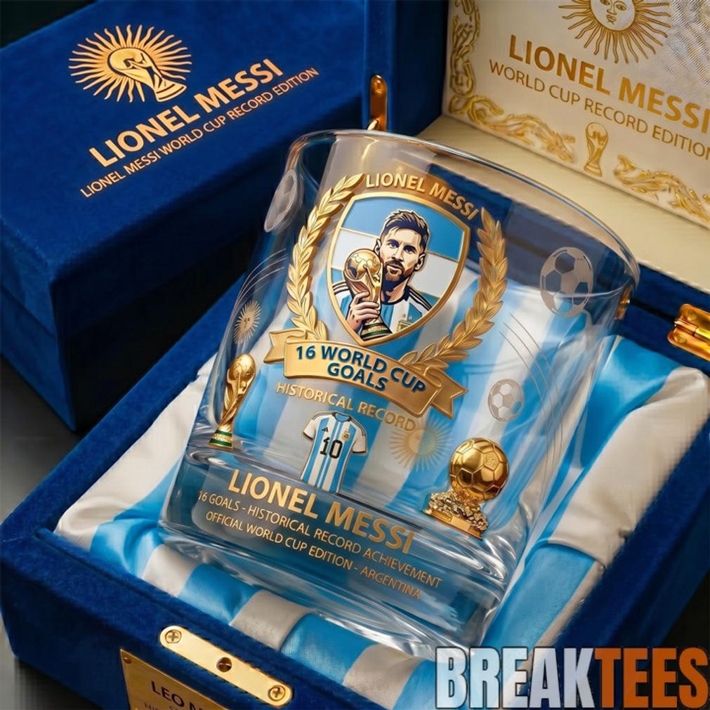 Argentina World Cup Champions Limited Edition Whiskey Glass