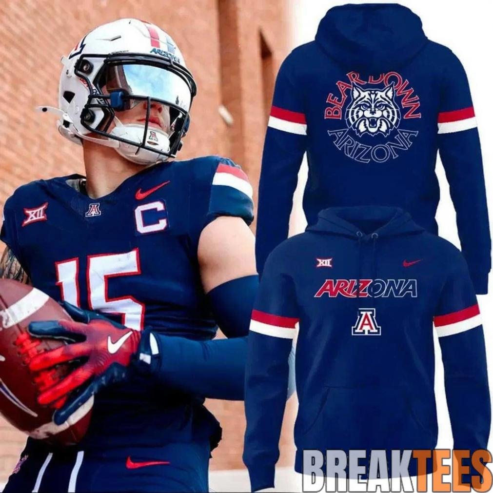Arizona Football Blue Prints Hoodie