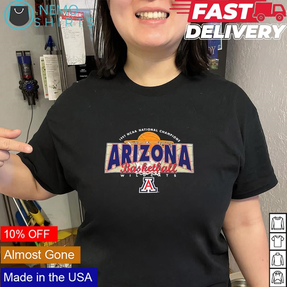 Arizona Wildcats 1997 NCAA National Champions men’s basketball shirt