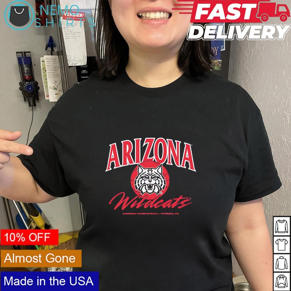 Arizona Wildcats Tucson AZ basketball logo shirt